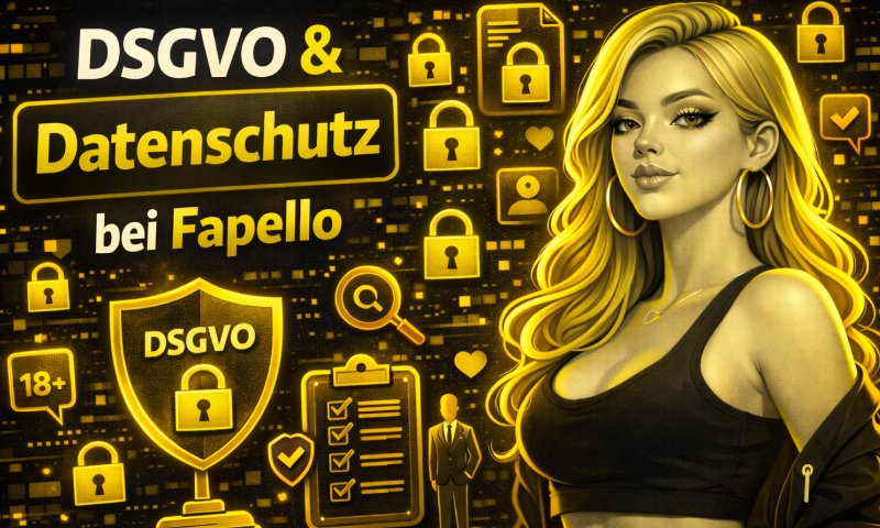 DSGVO & Datenschutz bei Fapello